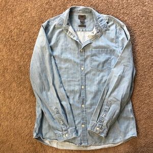 H&M Denim Button Up